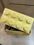 Lego 4004 pojemnik żółty na klocki