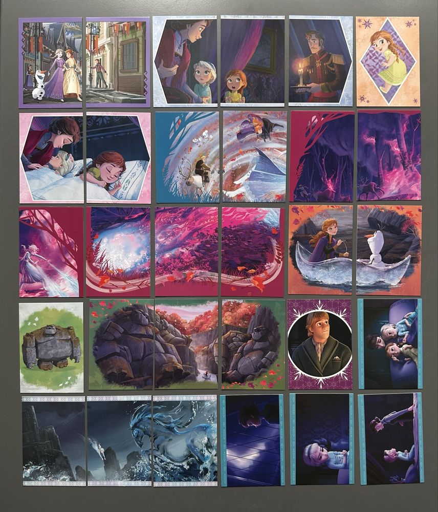Zestaw kart Panini Kraina Lodu 2. Frozen 2.