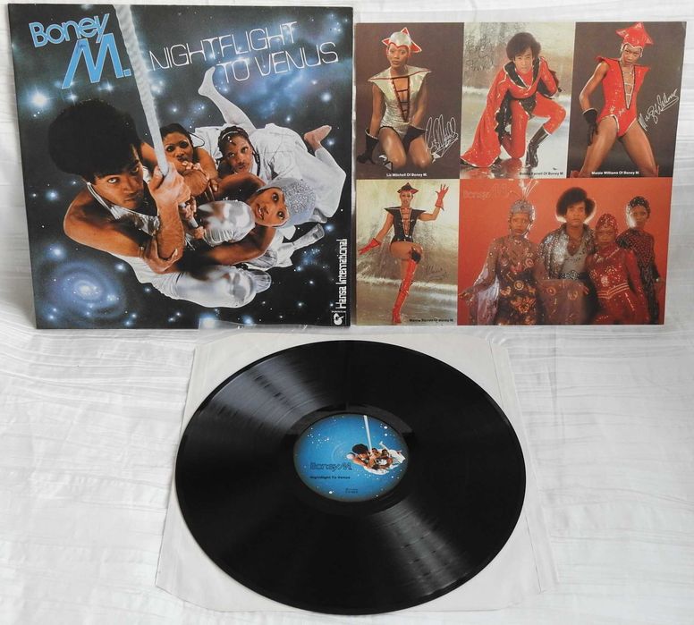 Boney M Nightflight To Venus LP 1978 Germany пластинка + вкладыш NM