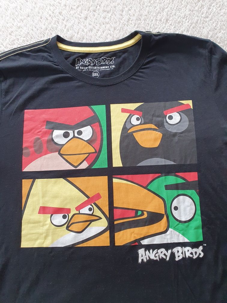 ANGRY BIRDS T-shirty  XXL oraz 2 x 74 tata/mama/córka/syn