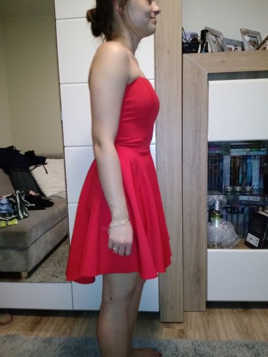 piękna czerwona sukienka , agnes 36