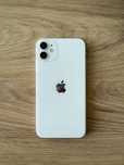 iPhone 11 64gb biały używany + ładowarka, etui, dodatkowe szkło