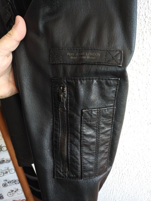 Casaco de cabedal da Pepe Jeans