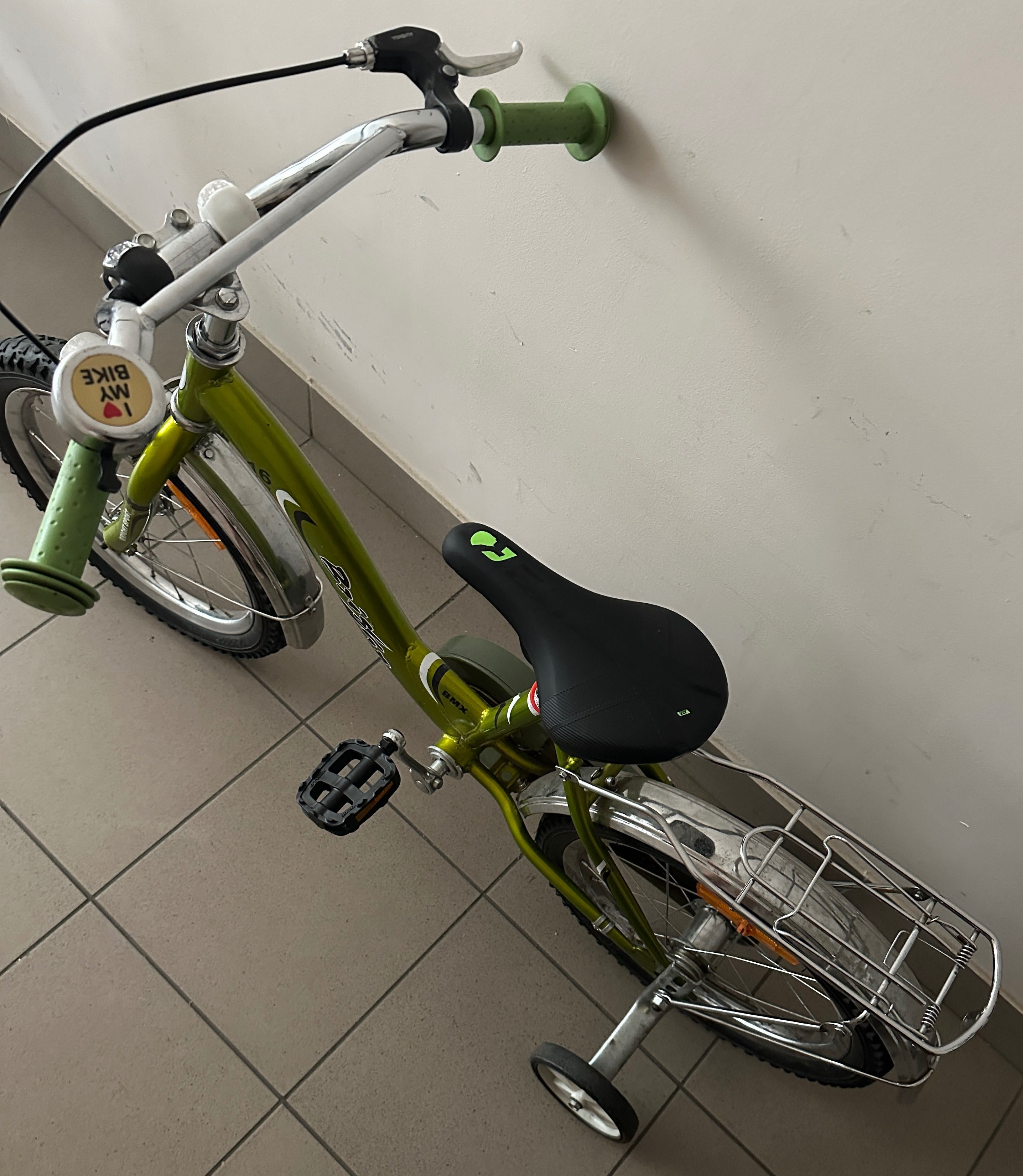 Rowerek Bmx Bright Zielony 16 cali