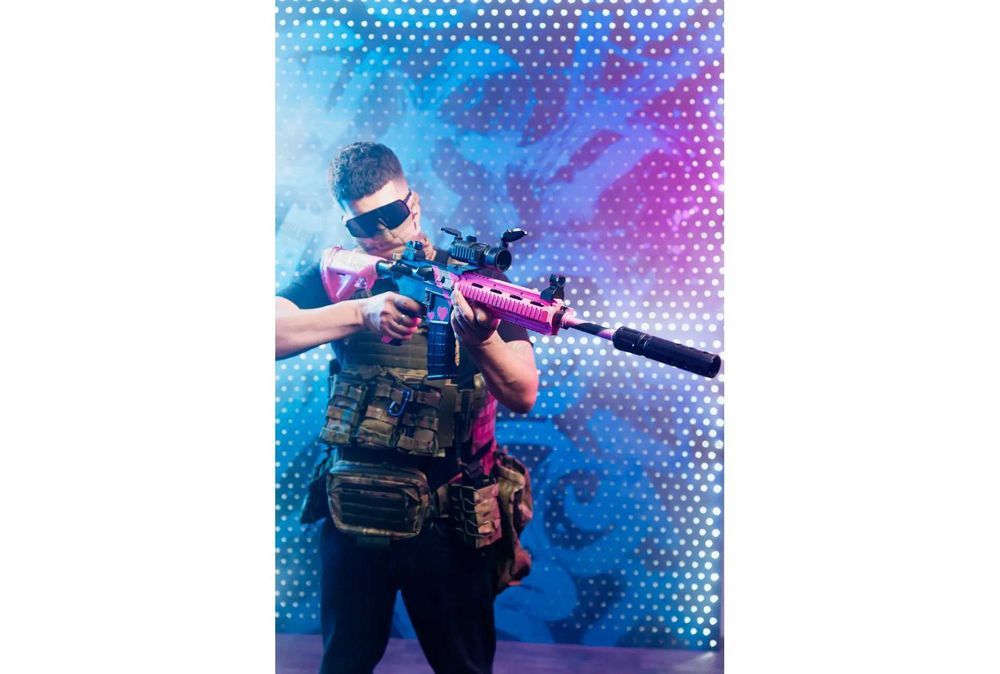 ХІТ СЕЗОНУ! Іграшковий Автомат Гель Бластер на Орбізах M416 G840-5