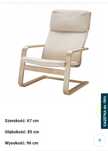 Pello ikea fotel nowy Outlet