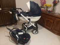 Sprzedam wózek Ricco brano ecco 3 w 1 kolor navy