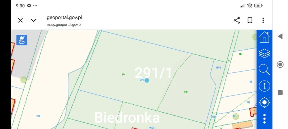 Działka budowlana, Łyszkowice