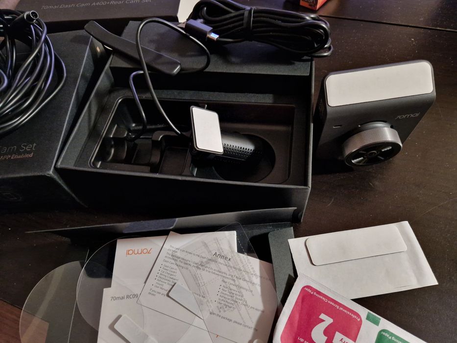 Kamera samochodowa wideorejestrator 70mai A400 przód + tył RC09