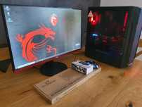 Komputer i5 9600K 4,60GHZ Z Monitorem ZESTAW!!!