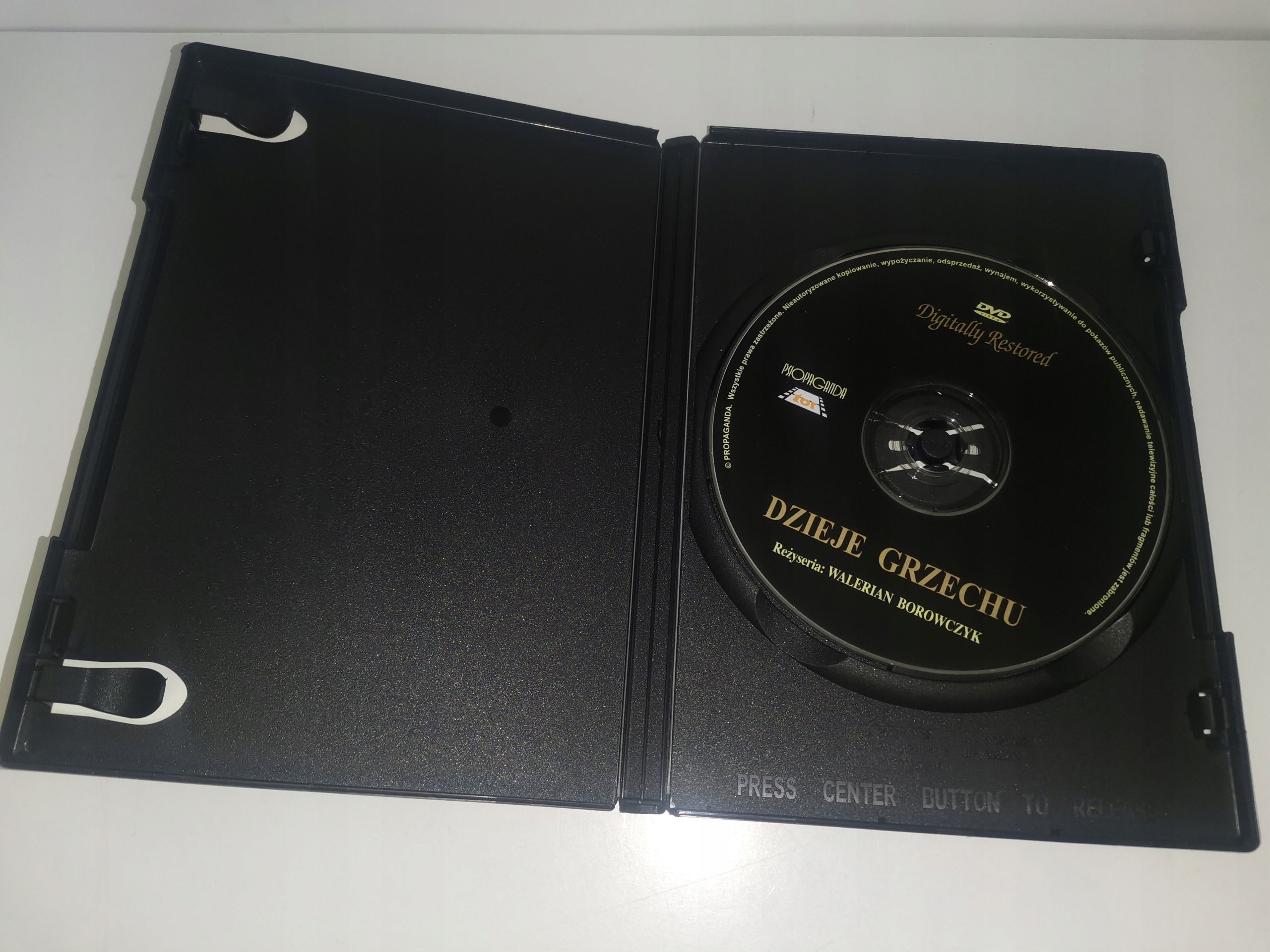 Film Dzieje grzechu płyta DVD *