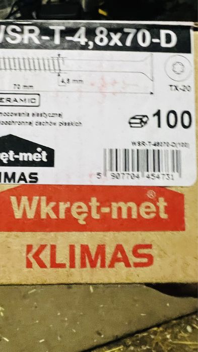 Wkrety wkret -met 4,8x70-D
