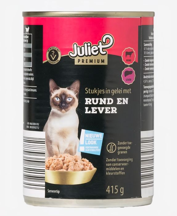 40x400g DLA KOTA bez ZBÓŻ Juliet soczyste kawałki w Galarecie 

Mix sm