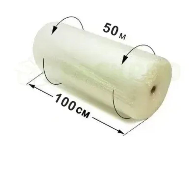 Плівка повітряно-бульбашкова 1 м (50 метрів в рулоні)