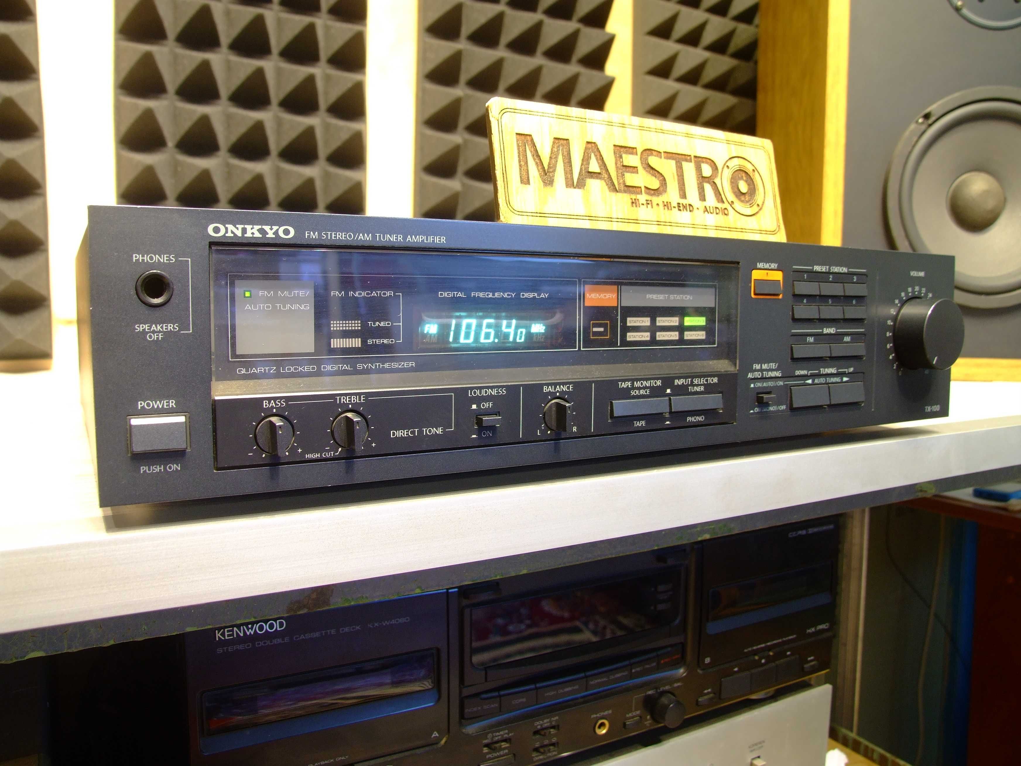 Ресівер Onkyo TX-100. 2х35. JAPAN. 4-16 Ом. Без передплати