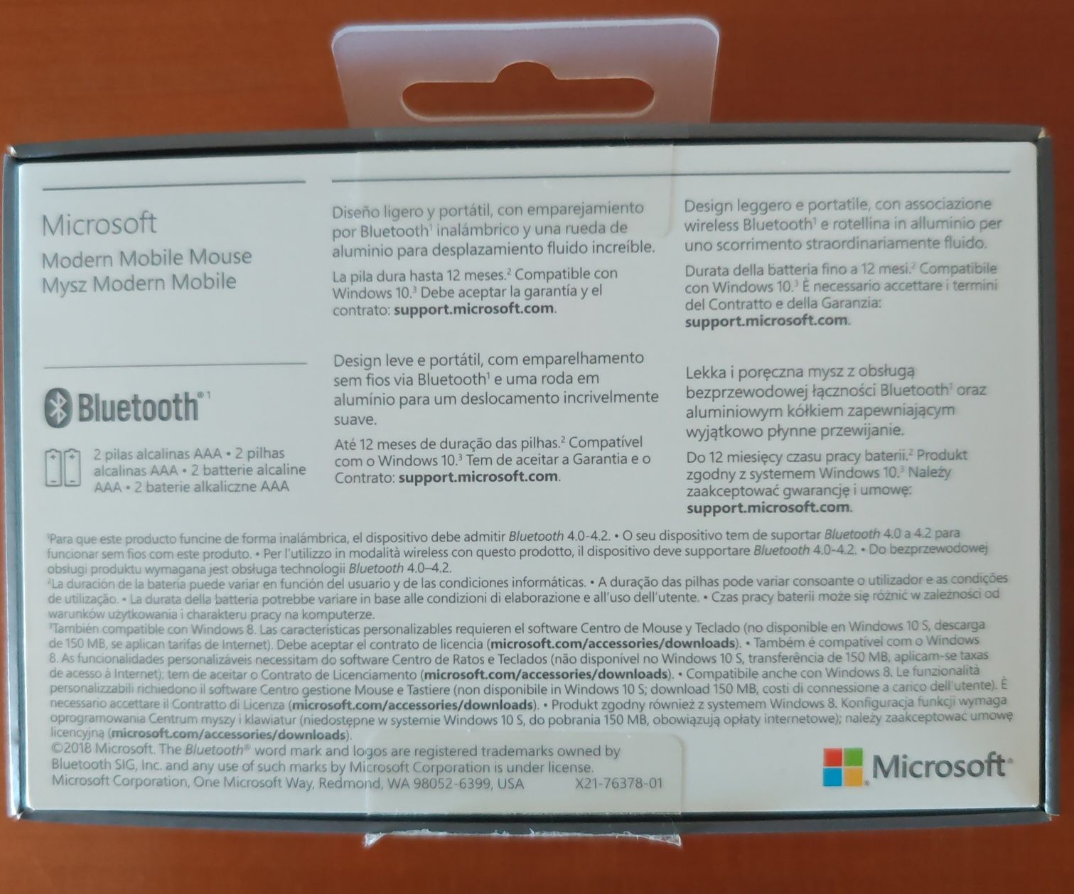 Rato Microsoft Modern Mobile Mouse