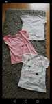 T-SHIRT dla dziewczynki 3szt rozmiar 122 - 128