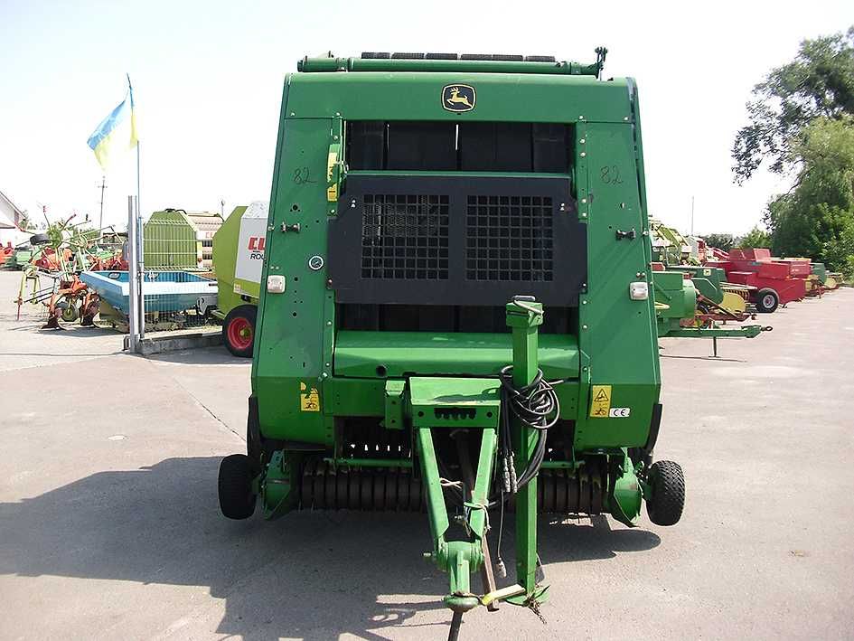 Пресс подборщик John Deere 582 (Тюкопрес, Прес підбирач рулонний)