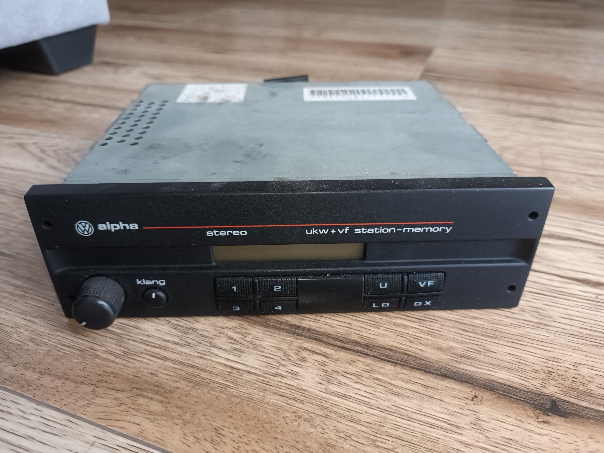 Orginalne Radio vw alpha