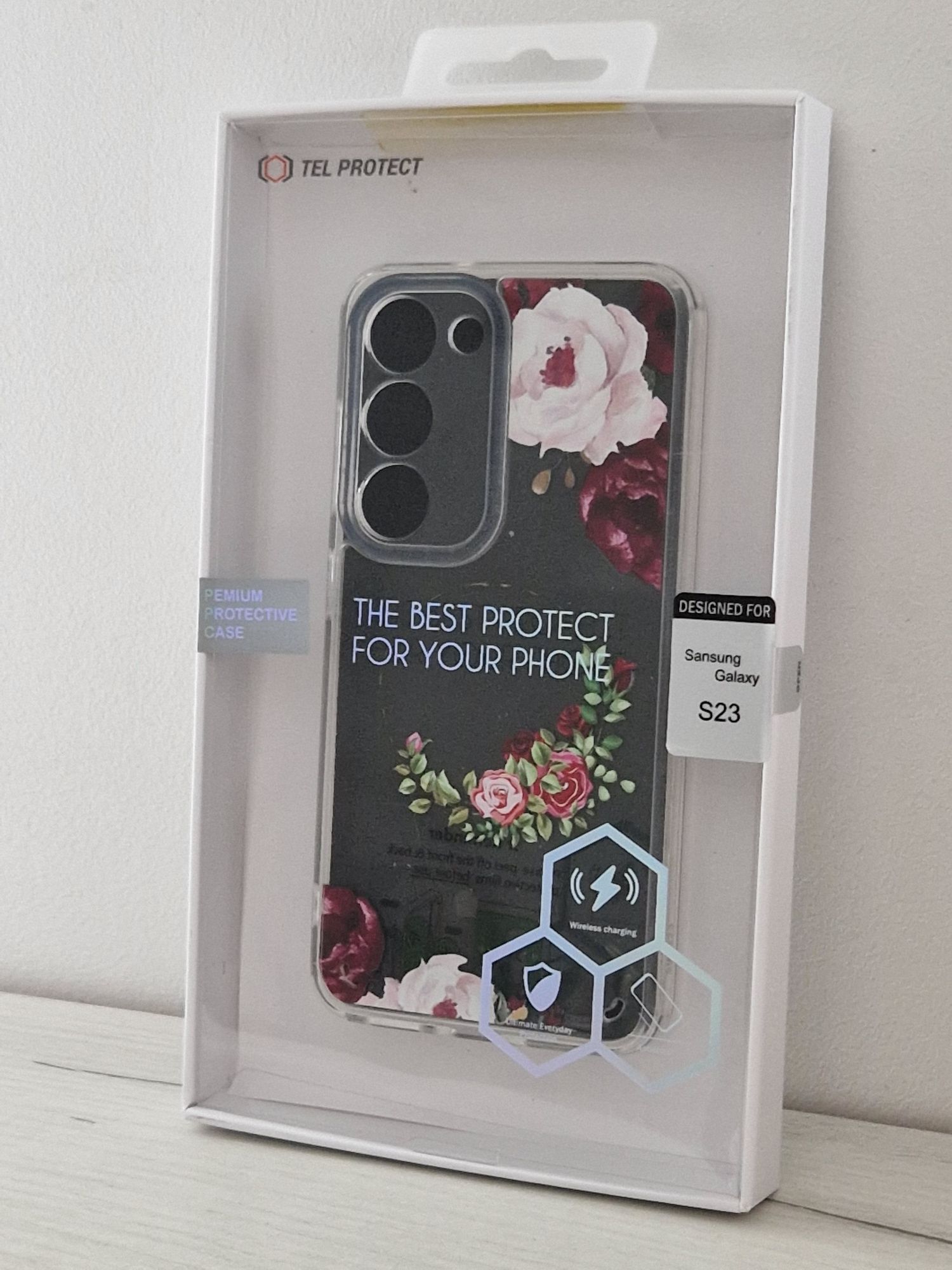 Tel Protect Flower do Samsung Galaxy S23 ( trzy wzory)