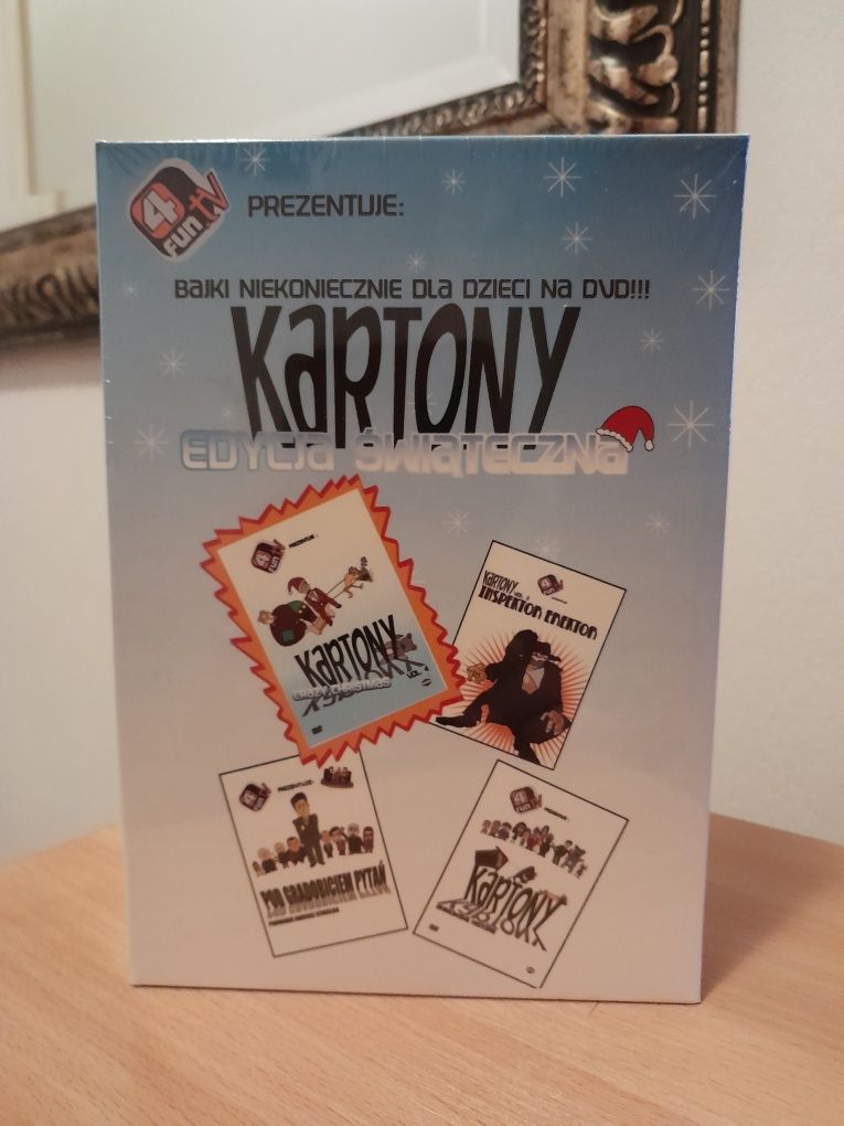 Kartony film na DVD