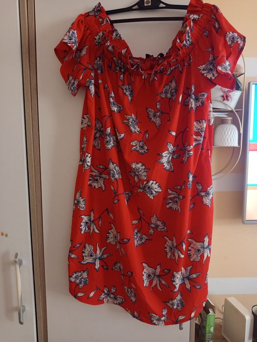 Bluzka/tunika kwiaty 44