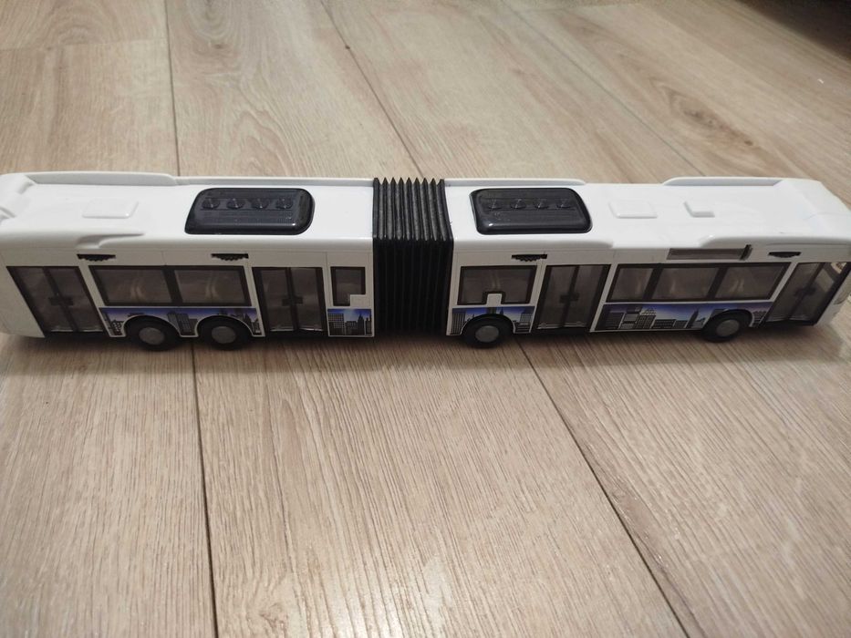 Przegubowy Autobus City Express 46cm Biały Dickie