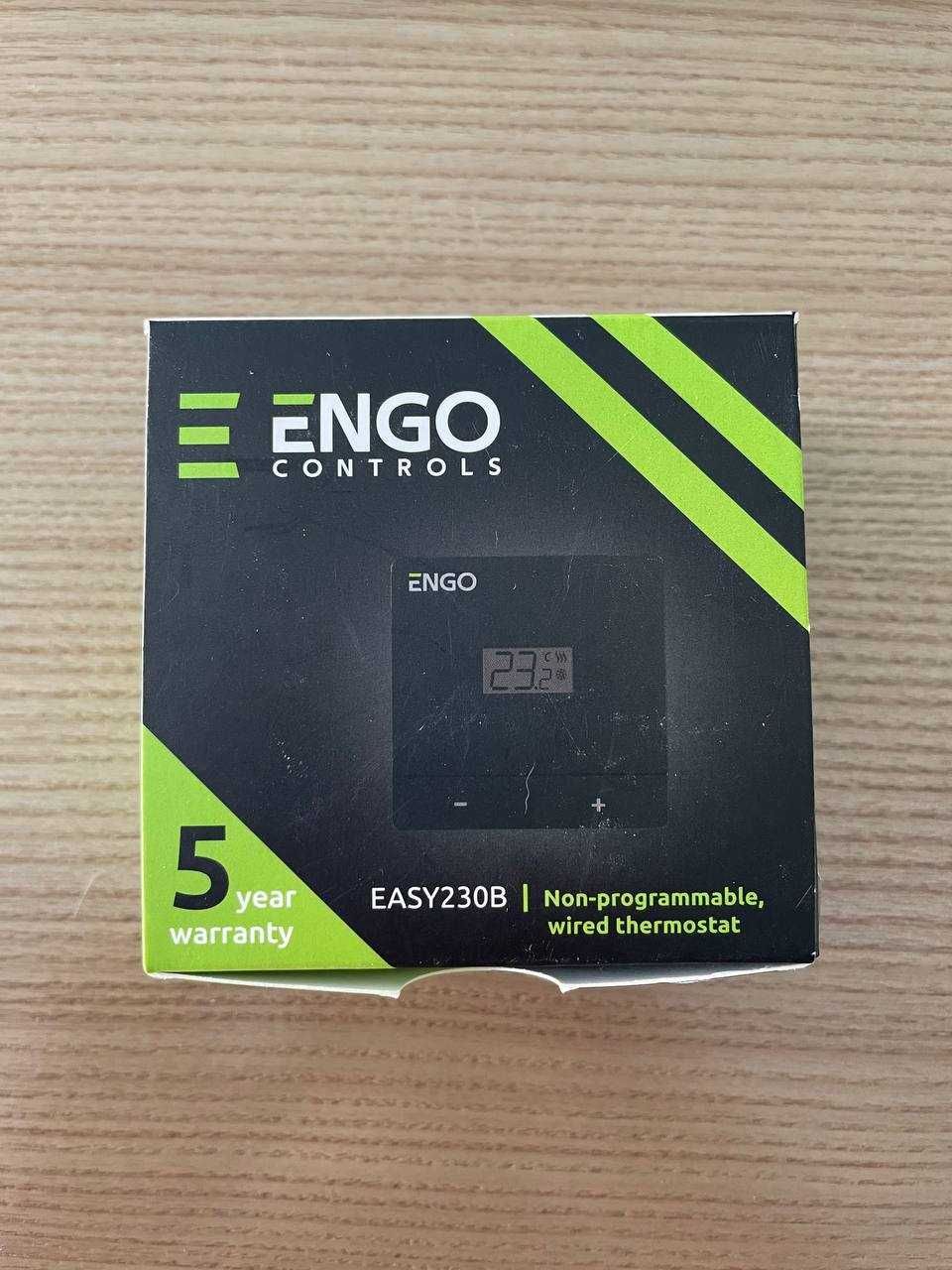 Терморегулятор  Engo EASY230B 230В черный