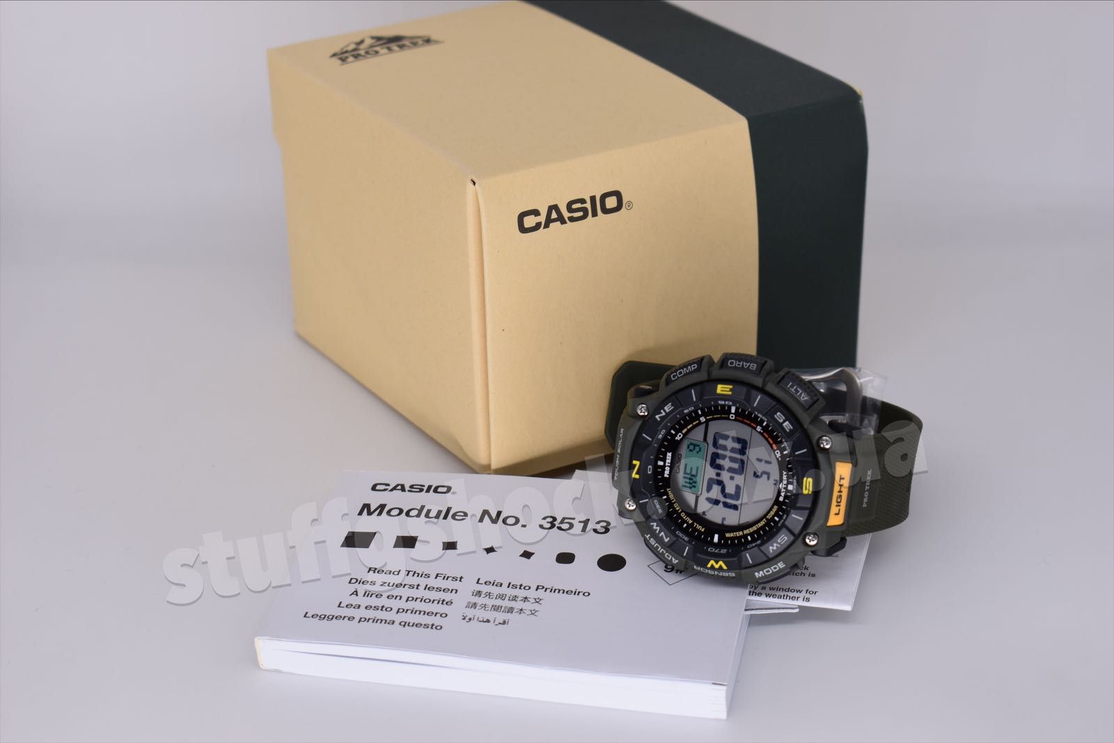 Casio Pro-Trek PRG-340-3 NEW ORIGINAL | Solar