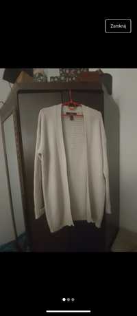 18 Sweter kardigan dzianinowy Forever 21 r. M beżowy