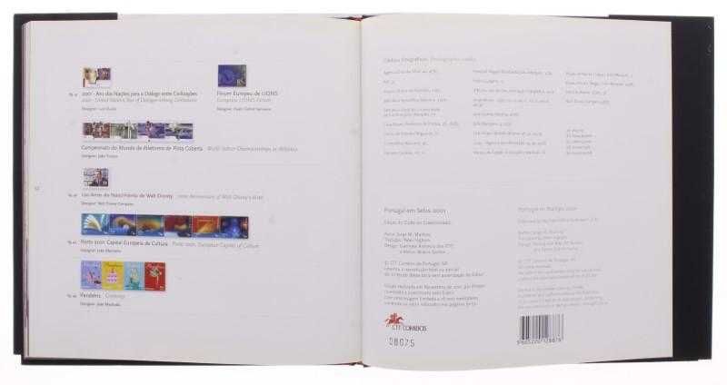CTT Livro de selos PORTUGAL EM SELOS 2001
