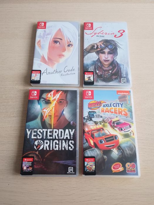 Zestaw 4 gier Nintendo Switch