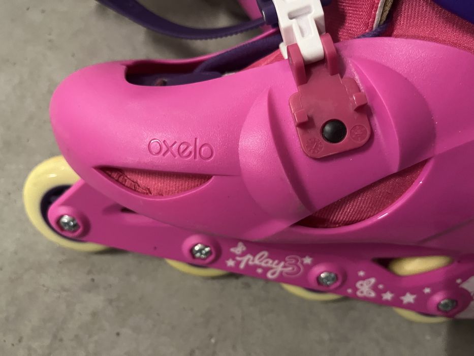 Patins de menina, em linha