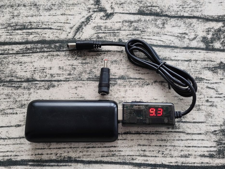 Кабель перетворювач KWS 912V USB DC з 5V до 9 12V для роутера