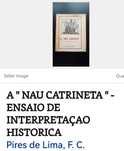 " A Nau Catrineta" Ensaio de Interpretação Histórica-