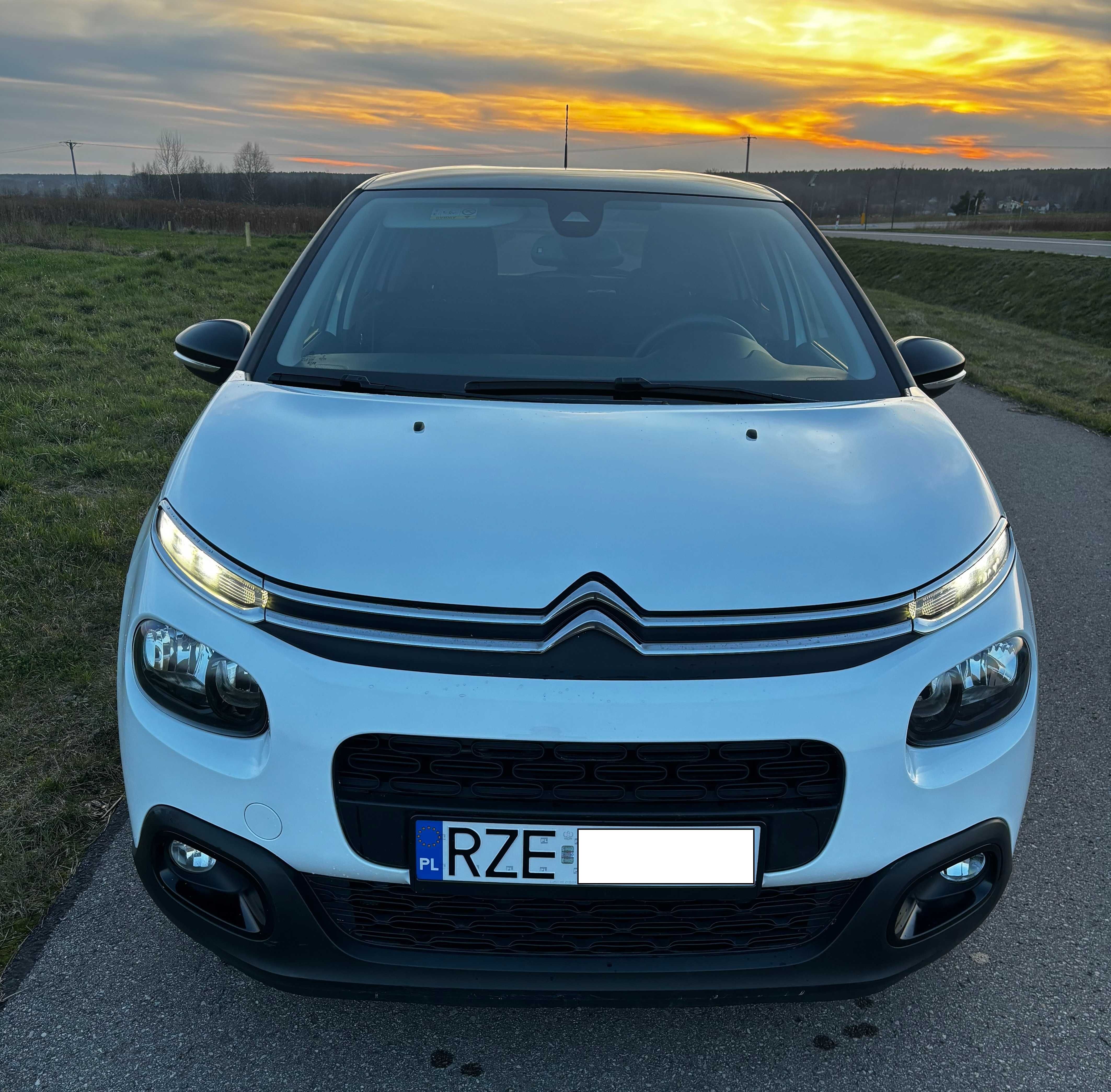 Citroën C3 III 1,2 Benz. 83 KM 2018, I rej. 2019, bdb stan