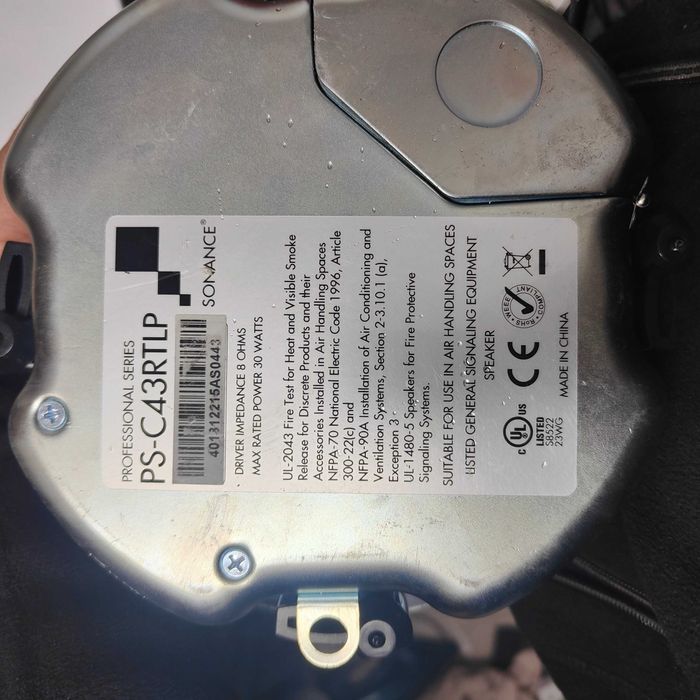 Głośniki SONANCE profesional  series PS-C43RT LP