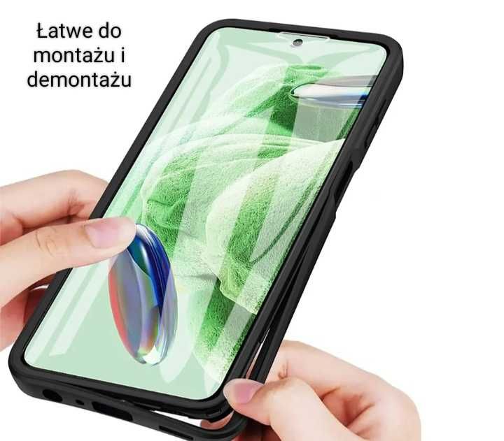 Etui silikonowe 360° redmi note 12 4g