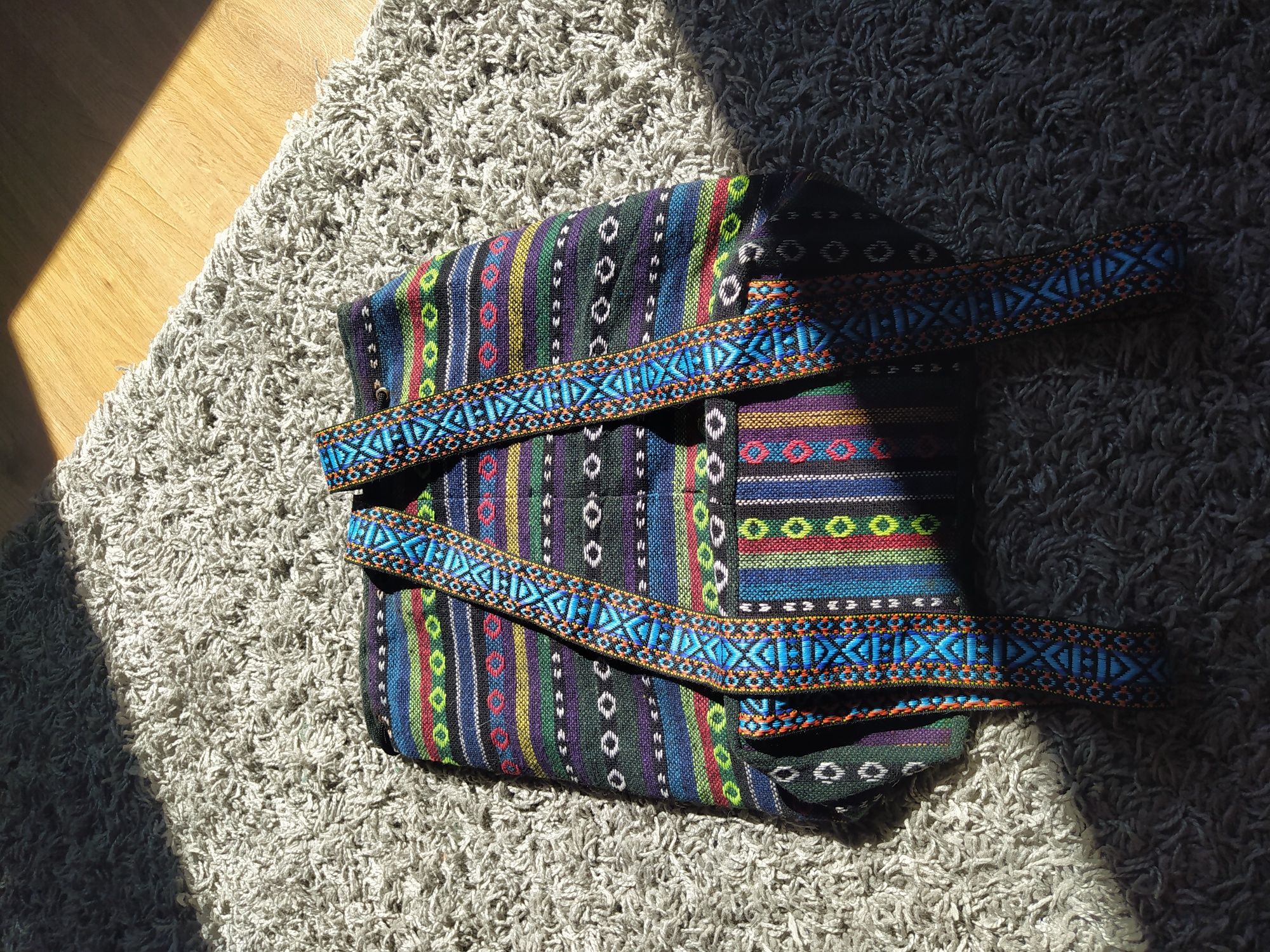 Materiałowy plecak Boho jerusalem vintage