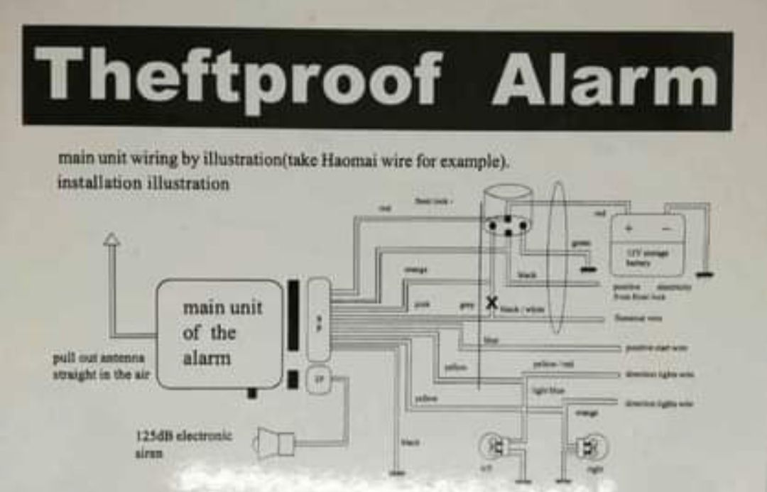 Alarme para mota  Cold Code - Novos  c/garantia