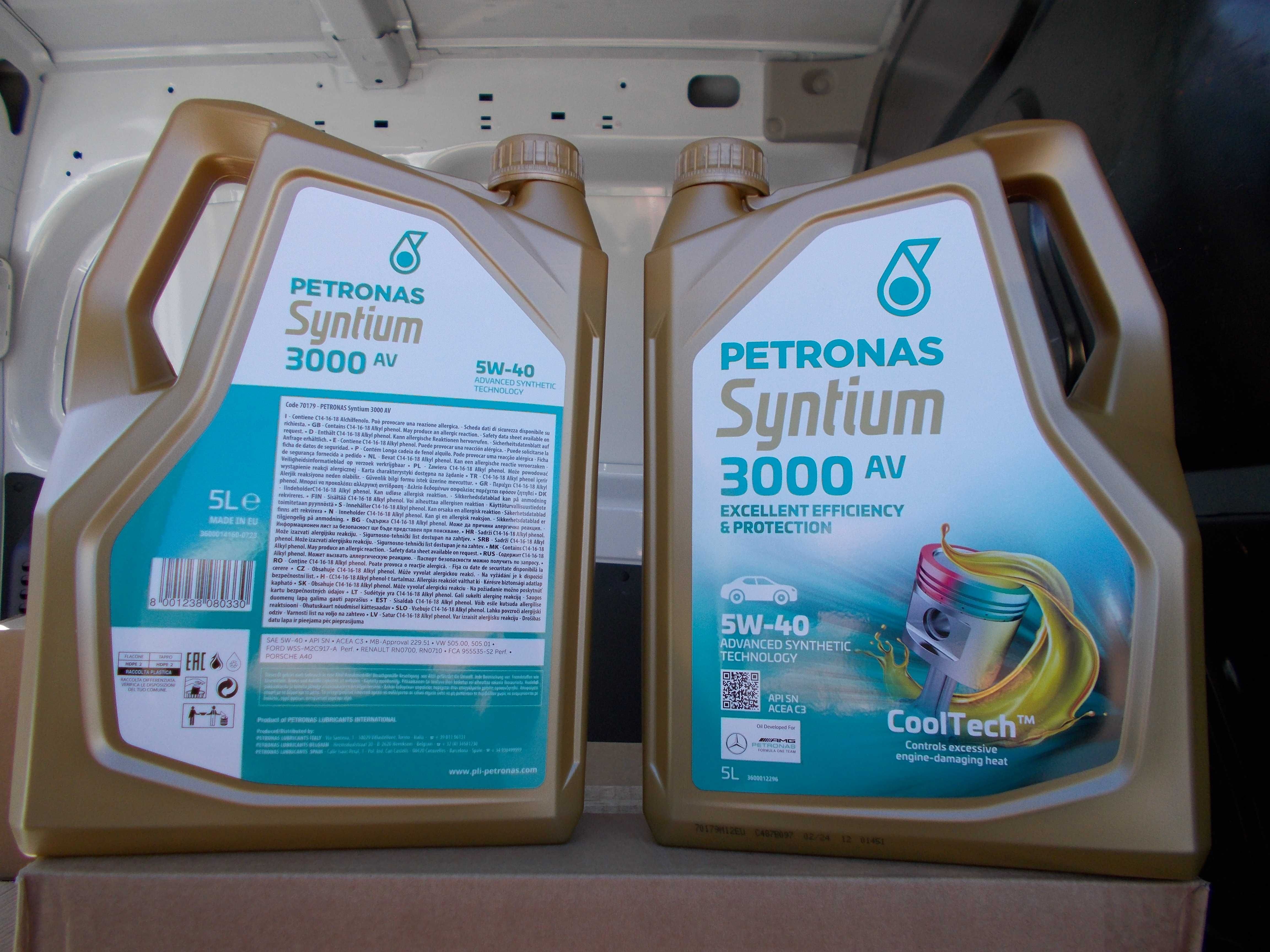 Petronas / Selénia    0w-20/ 0w-30/ 5w-30/ 5w-40/ 10w-40/ 10w-50