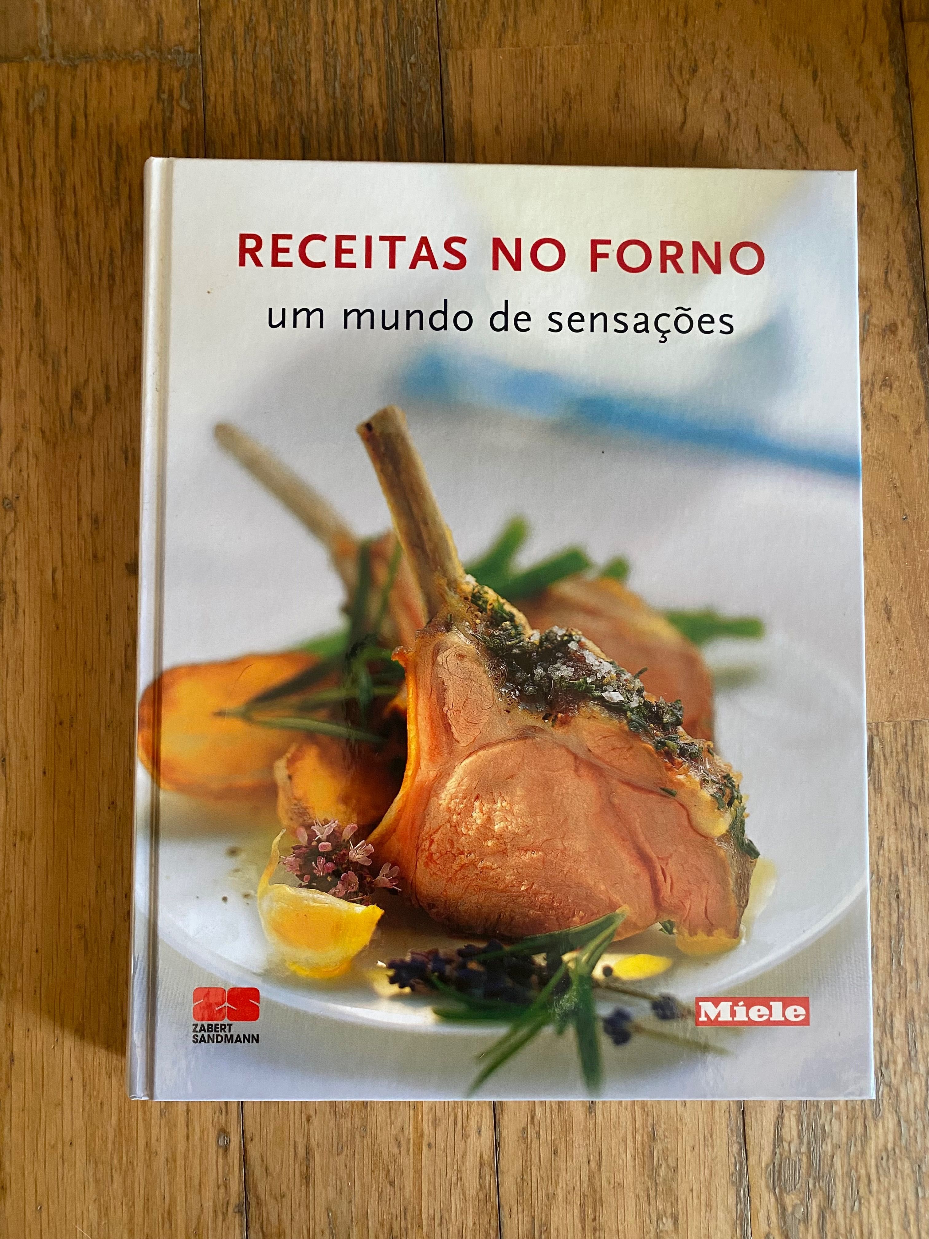 Livro Receitas no forno um mundo de sensações