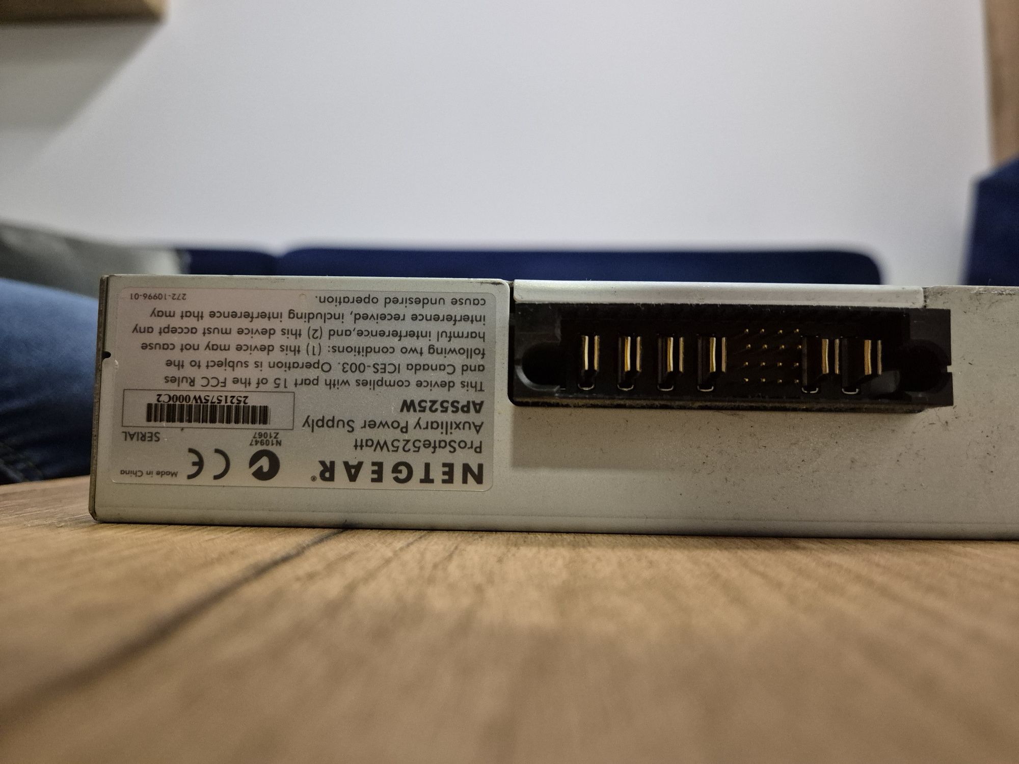 Netgear APS525W 525W Zasilacz do GSM72xxPS series PoE Switch LED 12V