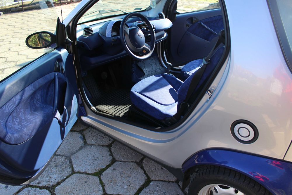 Smart 0.8 CDI 2000r. Diesel, automat, panoramiczny dach, wspomaganie