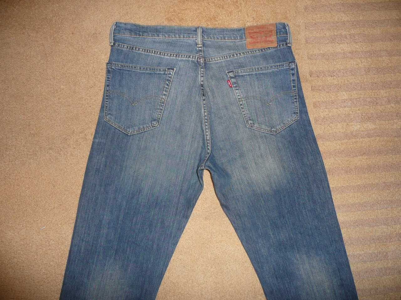 Spodnie dżinsy LEVIS 751 W36/L32=47,5/107cm jeansy