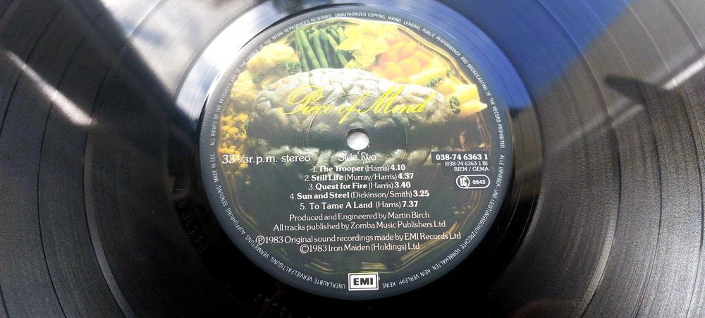 Płyty winylowe Iron Maiden Queen the cure