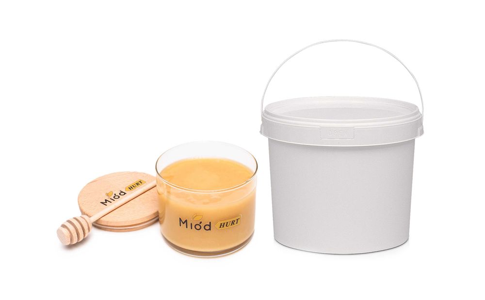 Miód chabrowy w wiaderku 25 kg !