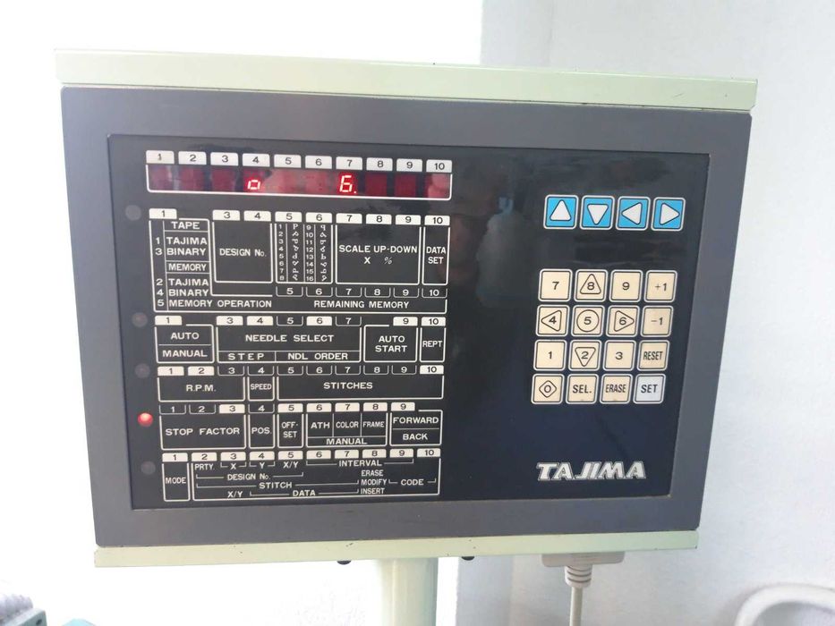 Вишивальна машина Tajima 12 голова