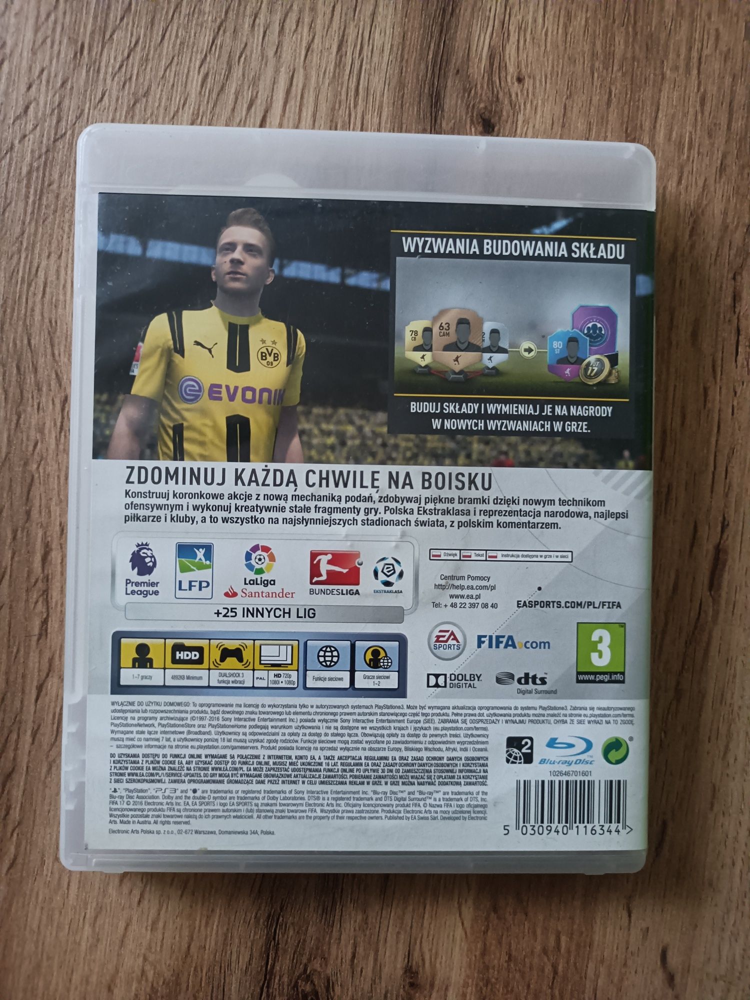 FIFA 17 PS4 (PL)