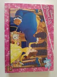 NOWE Disney princess - puzzle dla dzieci 50 sztuk